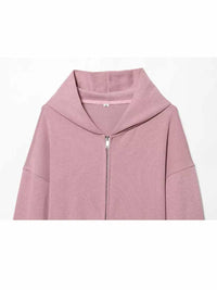 HH Woman Spring Fashion Long Sleeves Round Neck Hooded Sweatshirt + Mid-Rise Elasticity Trousers Female Casual Two Piece Set Good Vibrations