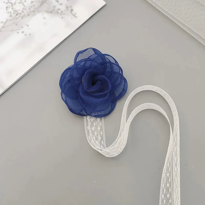 Girls Bridesmaid Wrist Flowers Pearl Ribbon Rose Bracelet for Wedding Prom Party Bride to Be Bridesmaid Gift Wedding Accessories Good Vibrations