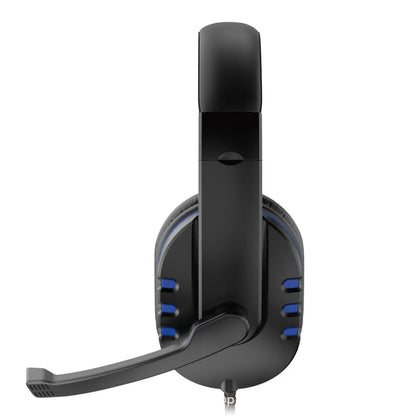Headphones 3.5mm Wired Gaming Headset Earphones Music For PS4 Play Station 4 Game PC Chat computer With Microphone Good Vibrations