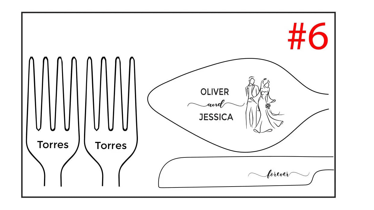 Personalized Wedding Cake Cutting Set Custom Engraved Gifts Wedding Gift For Bridal Shower Unique Anniversary Engagement Gift Good Vibrations