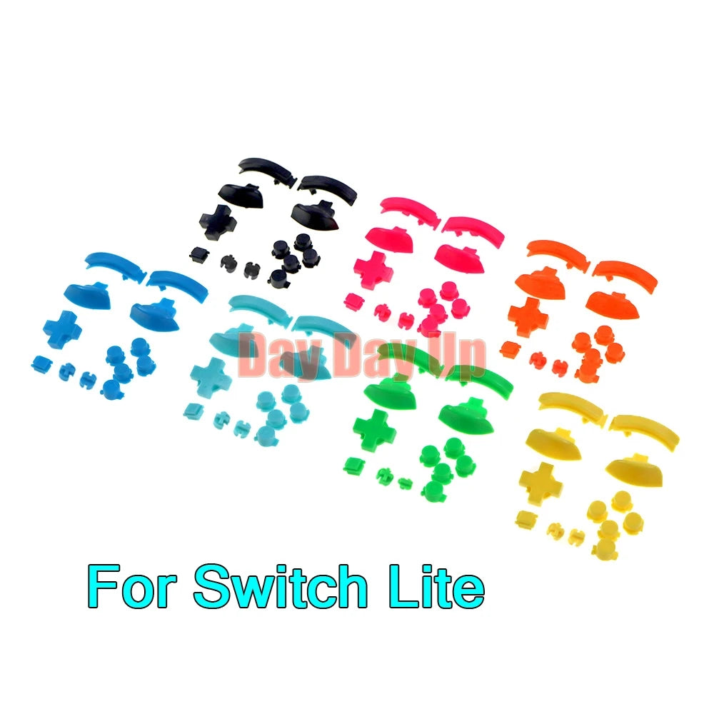 1set OEM New Cross Key Home Button ZL ZR L R Buttons Full Buttons Set For Nintend Switch Lite NS Lite Game Console Good Vibrations