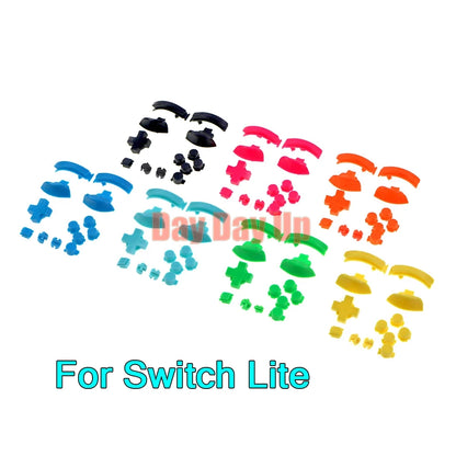 1set OEM New Cross Key Home Button ZL ZR L R Buttons Full Buttons Set For Nintend Switch Lite NS Lite Game Console Good Vibrations
