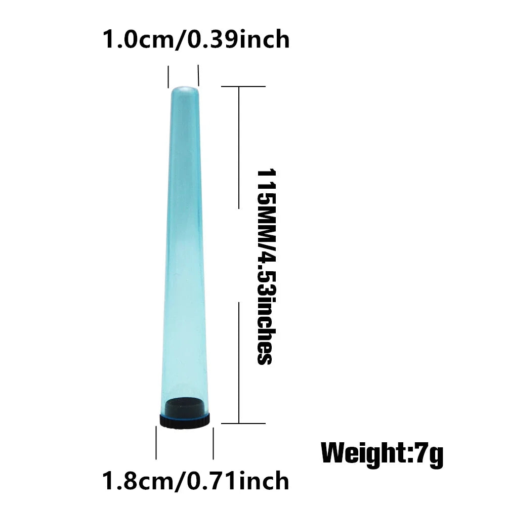 5pcs Airtight Storage Containers Smell Proof Holders with Metal Rolling Tray Tobacco Smoking Accessories Good Vibrations