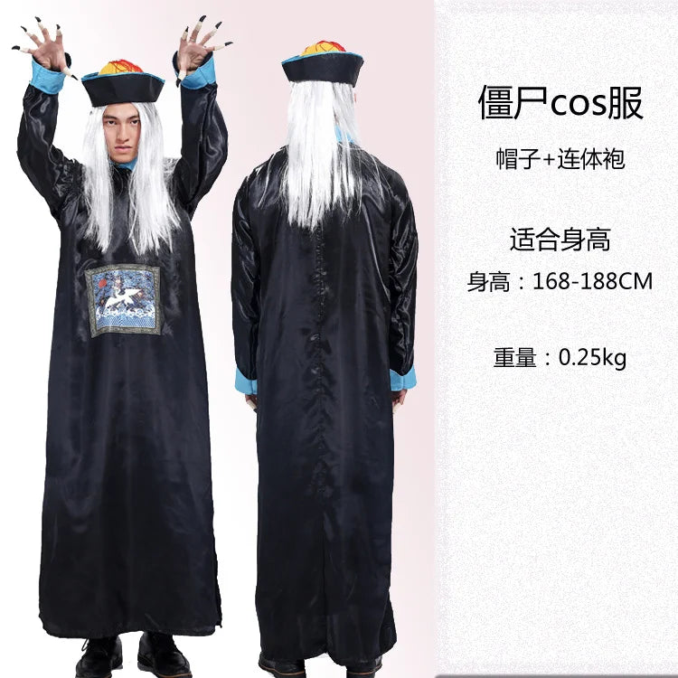 Women Halloween Vampire couple uniform Purim Cosplay Costumes men Horror Ghost Dead Zombie Corpse Bride costume Dress adult Good Vibrations