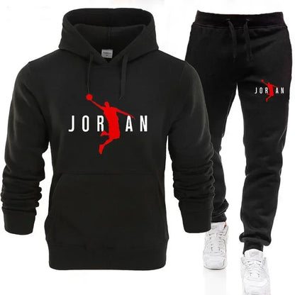 2025 Fall Winter Men's Tracksuit Hoodie Pants 2Pcs Sets Suit Leisure Sweatshirts Sweatpants Fashion Trends Brand Clothing S-3XL Good Vibrations