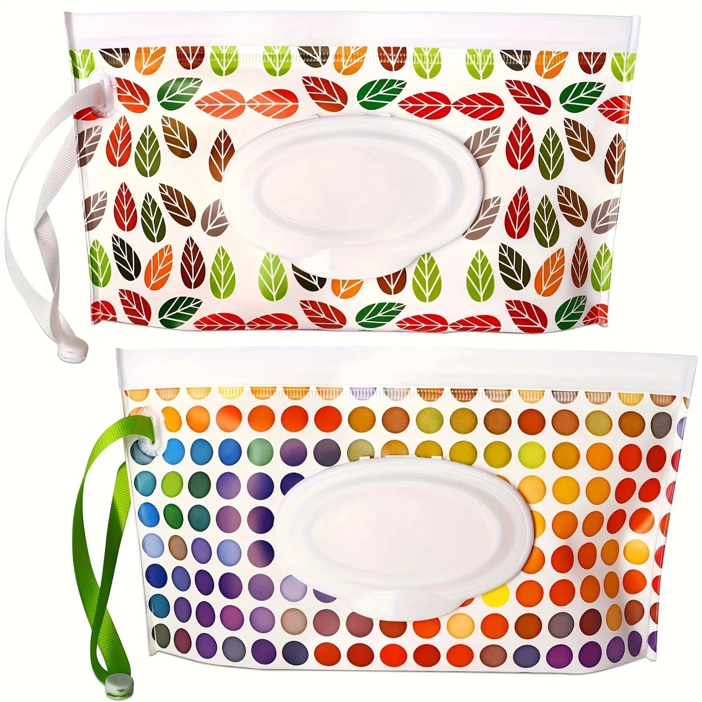 2pcs/set Wipes Containers Reusable Portable Wet Wipe Pouch Wipe Dispenser Container Travel Wet Wipe Holder Thanksgiving Day Gift Good Vibrations