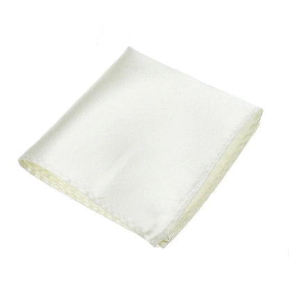 HUISHI Solid Handkerchief Vintage Fashion Party Pocket Hanky For Suit Men's Handkerchief Groomsmen Pocket Square Hanker Good Vibrations