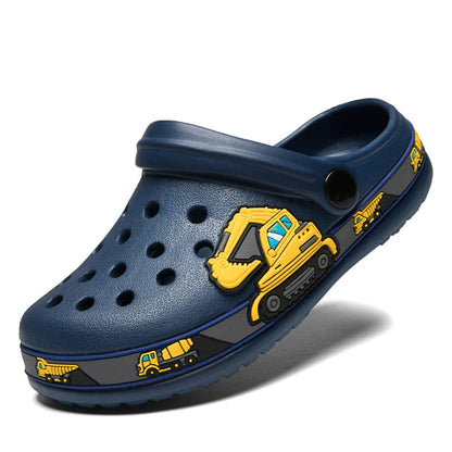 Cute New Animal Baby Boys Slippers Summer Kids Cartoon Sandals Toddler Beach Shoes Girls Cute Slides Children Slippers Good Vibrations