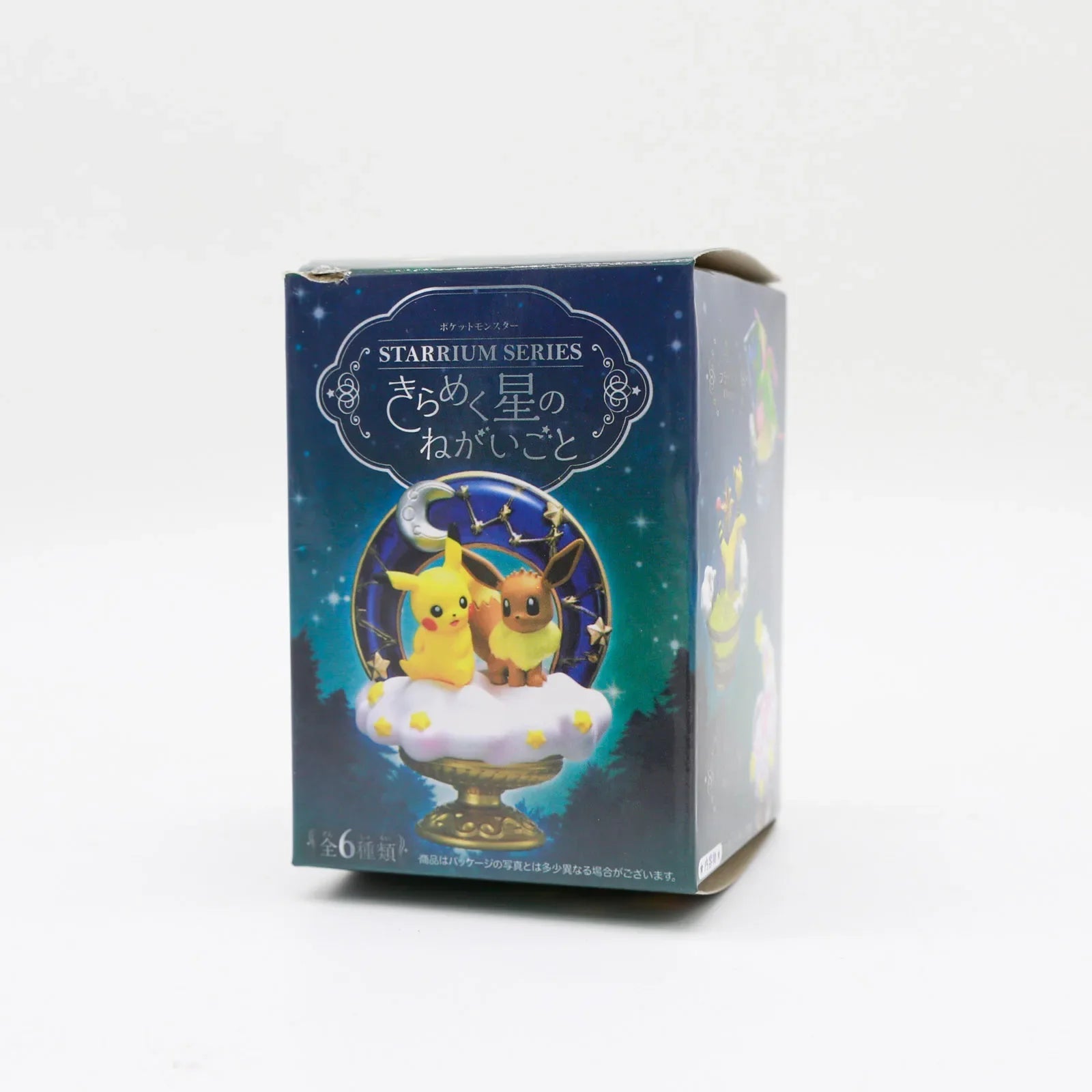 Pokemon Starrium Scene Series Blind Box Toys Ampharos Flygon Ponyta Plusle Minun Mew Pikachu Doll Toys Collect Ornaments Good Vibrations