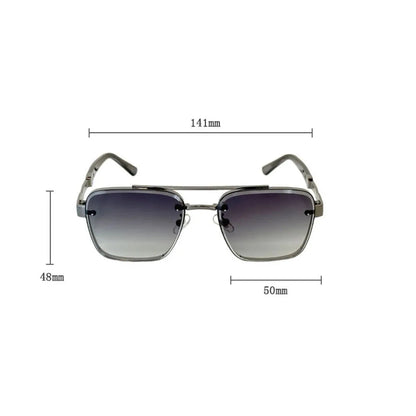 New Sunglasses For Men Luxury Fashion Glasses Sunscreen  Square Sunglasses Women Trendy Vintage Gafas De Sol Hombre Zonnebril Su Good Vibrations