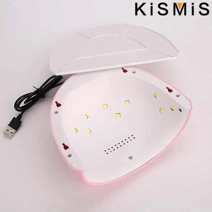 36W UV LED Nail Lamp for Gel Polish Curing Professional Nail Dryer Manicure Machine with Fast Drying Technology Good Vibrations