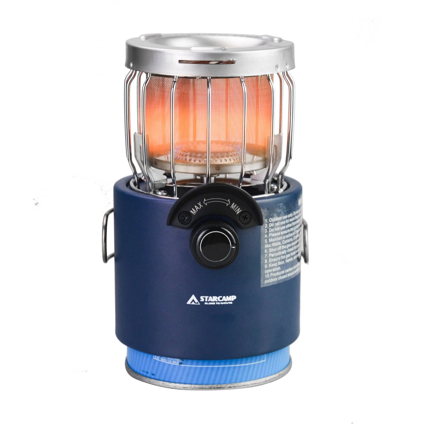 STARCAMP 2000W Outdoor Camping Backpacking Hiking and Picnic Mini Gas Heater & Stove 2 IN 1 Good Vibrations