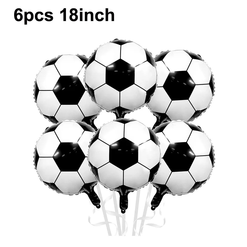 Soccer Party Disposable Tableware Paper Plates Cups Napkins Tablecloth Soccer Birthday Party Decoration Good Vibrations