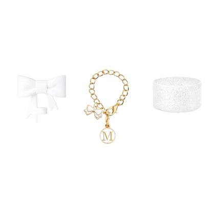 3pcs Accessories Set for Stanley Tumbler with Handle 1cm Straw Topper Cover Diamond Butterfly Charm Glitter Silicone Boot-White Good Vibrations Adult Super Store