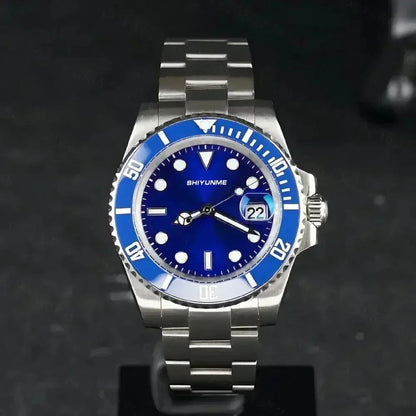 WATCH1 Store  Men's 904L Automatic Mechanical Watch Stainless Steel Bracelet Ceramic Waterproof Sapphire Glass Good Vibrations