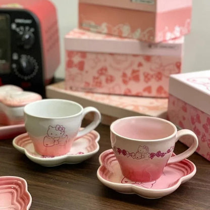 Hot Sale Ceramic Dinner Plate Tableware Bow Tie Shaped Dinner Plate Rice Bowl Cups And Saucers Set To Friend Sends Holiday Gifts Good Vibrations