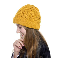 Fashion Warm Knitted Hats Windproof Solid Color Beanie Cap Coldproof Ear Protection for Autumn Winter Good Vibrations
