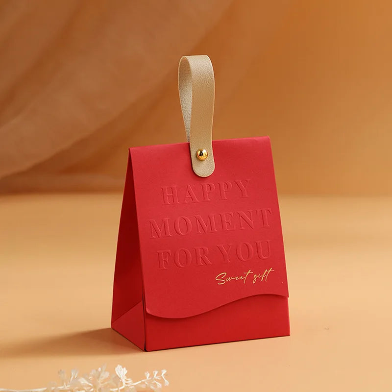 1Pcs Creative Wedding Accompaniment Wedding Candy Handheld Gift Boxes for Party Wedding Good Vibrations