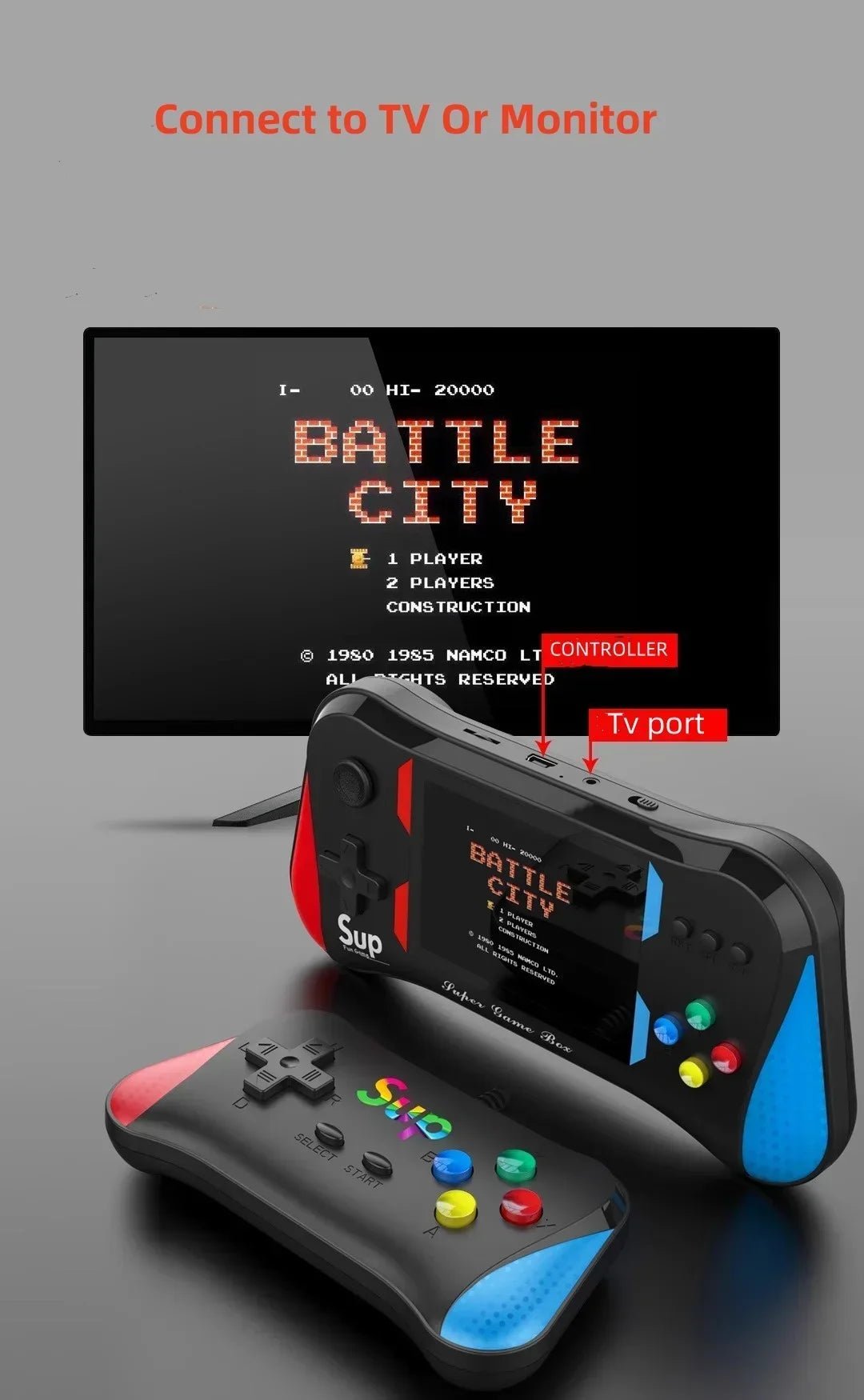 Children's Game Console Palm Retro Old Game Machine Children's Toys Nostalgic Classic MINI X7M Playtation Good Vibrations