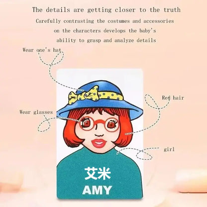 1 Set Guess Who I Am Gift Parent-Child Interactive Double Puzzle Gift Party Favors Good Vibrations