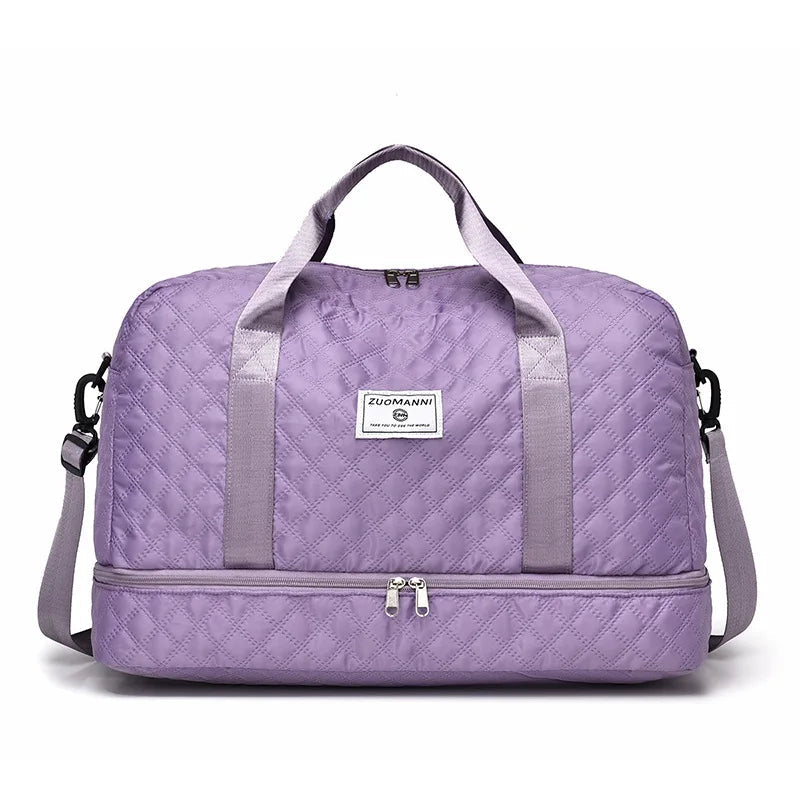 Lightweight Luggage Bag, Large Capacity Travel Duffle Bag Gym Tote Bags, Shoulder Weekender Overnight Bag Good Vibrations Adult Super Store