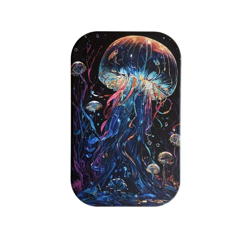 Tinplate Cigarette Case Tobacco Storage Box Humidor Rolling Paper Box Jewelry Candy Coin Key Organizer Flip Gifts Sealed Good Vibrations Adult Super Store