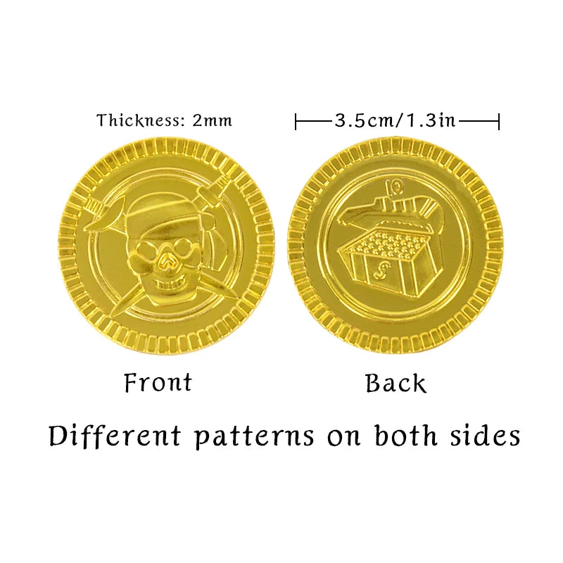 Pirate Captain Cosplay Costume Props Hat Hook Skeleton Eye Patch Kids Favors Gift Toy Pirate Party Halloween Decoration Supplies Good Vibrations