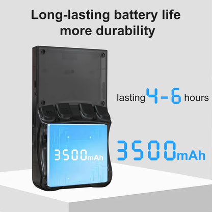 GAMINJA ANS13 Retro Handheld Video Game Console 15000+ Games Built-in Linux 4.0 Inch IPS Screen Portable Pocket Gaming Console Good Vibrations