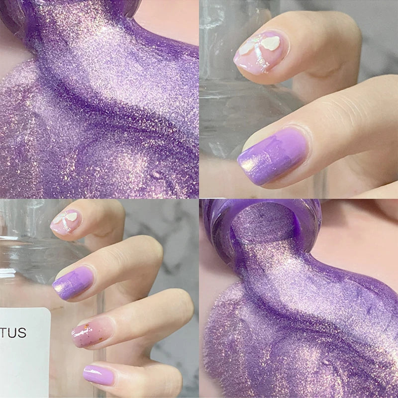 New Nail Polish Quick Dry No-bake Lasting Water-based Tearable Manicure Not Easy To Fade Semi-permanent Varnish Nail Art Good Vibrations