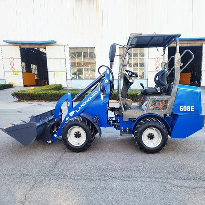 Farm Use Construction Machinery China Mini Electric Loader Battery Operated Small Articulated Front End Wheel Loader Customized Good Vibrations