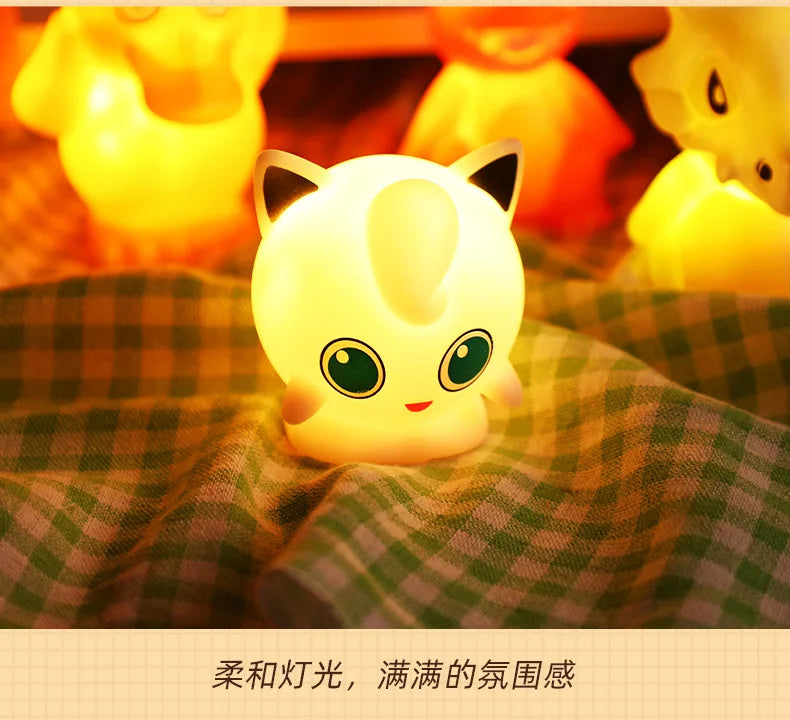 Pokemon Gengar Pikachu Anime Atmosphere Lamp Children Cute Desktop Ornaments Living Room Bedroom Atmosphere Lamp Birthday Gift Good Vibrations Adult Super Store