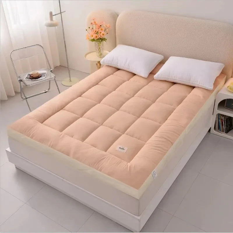 NewestFoldable Lightweight Portable Sleeping Pad/Tatami Mat Japanese Futon Mattress  Soft Fabric,Easy Storage & Travel Mattress Good Vibrations