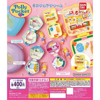Bandai Original 4Pcs Gashapon Polly Pocket Toys For Kids Gift Collectible Model Ornaments Good Vibrations