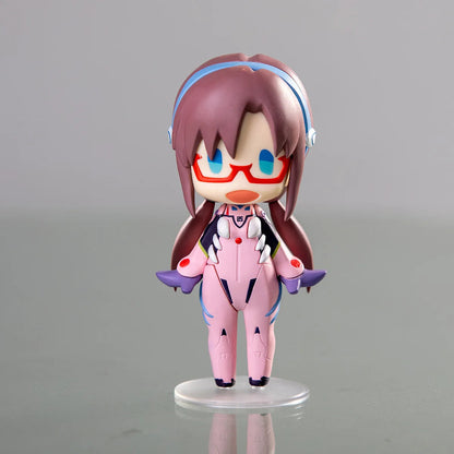 Evangelion Anime Figure Ayanami Rei Asuka Shinji Figurine Kawaii Car Decoration Collection Anime Peripheral Model Kid Toy Gift Good Vibrations