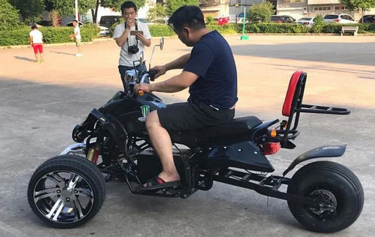 Electric Drift Inverted Tricycle ATV Tricycle Electric Scooter Adult Good Vibrations