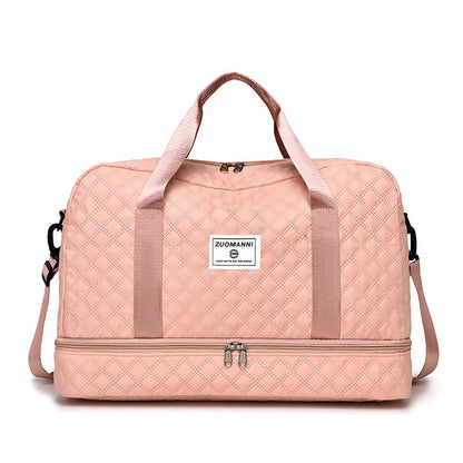 Lightweight Luggage Bag, Large Capacity Travel Duffle Bag Gym Tote Bags, Shoulder Weekender Overnight Bag Good Vibrations Adult Super Store