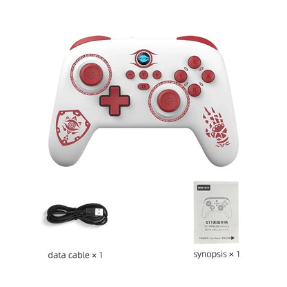 Switch Pro Gamepad Wireless Gaming Controller for Nintend Switch OLED/Lite Joystick For Steam Yuzu Controle PC Good Vibrations