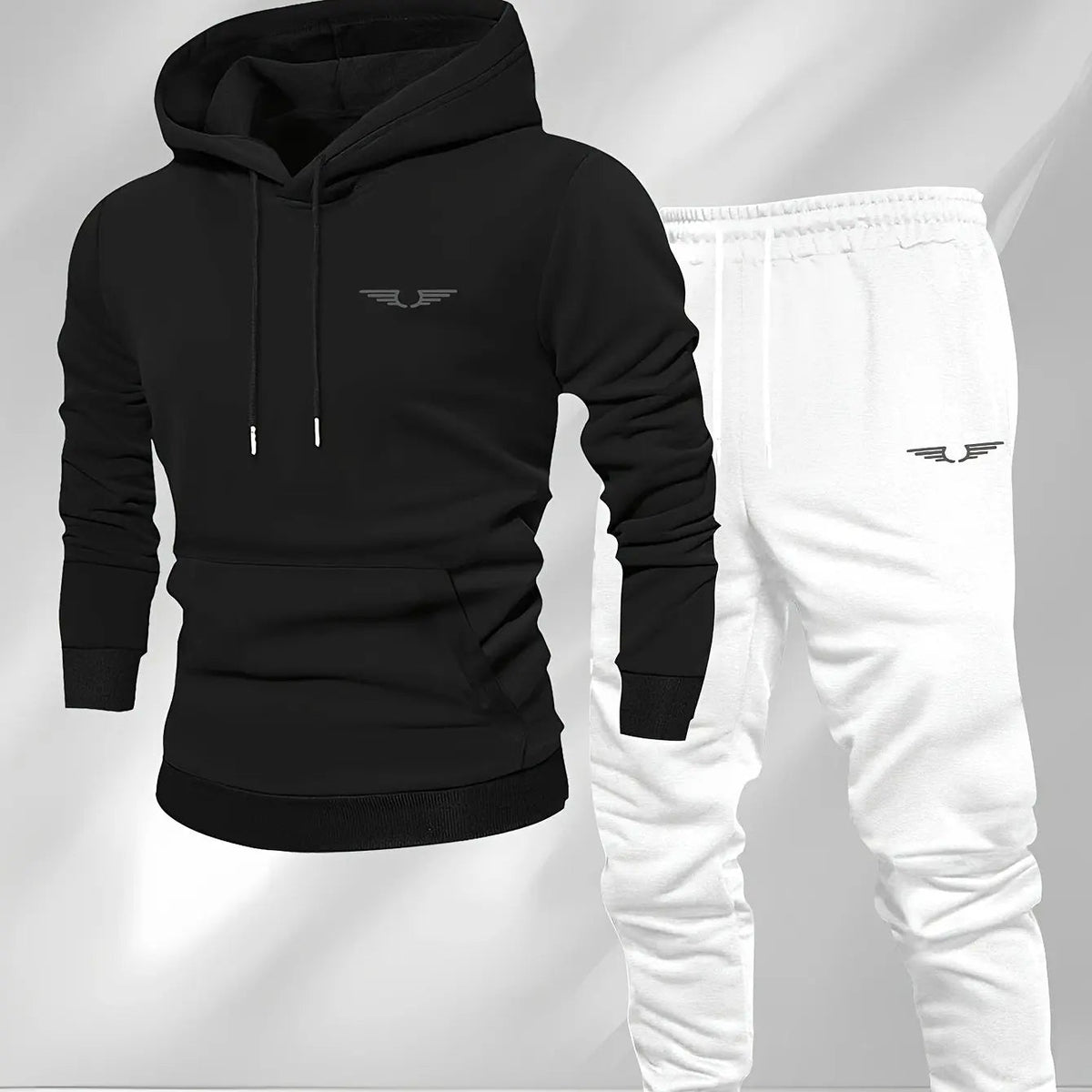 Hooded sweatshirt for men trendy American streetwear style long-sleeved top for men 2025 new autumn stylemen's clothing Good Vibrations