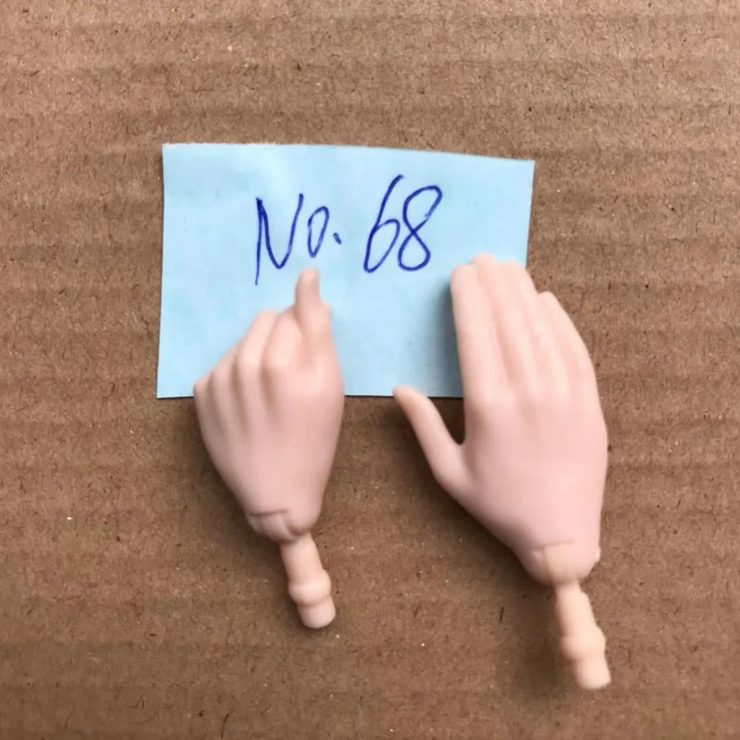 New Original Replacement Doll Hands Monstering High Doll Toy Parts Black Gray Yellow Blue Fishman Doll Hands DIY Toy Accessories Good Vibrations