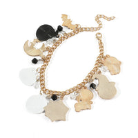 Horror Charms Bracelet Halloween Figure Pendant Bangles Bracelets for Women Men Jewelry Collection Gift Good Vibrations