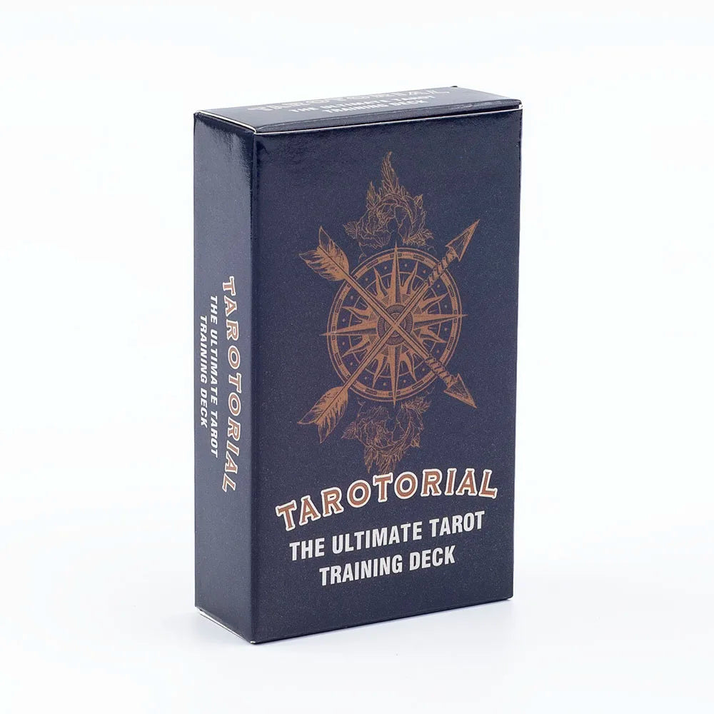 Meaning Tarot Cards 78 Cards Deck English Visions Divination Edition Board Game for Beginners Pocket Size Tarot Learning Deck Good Vibrations