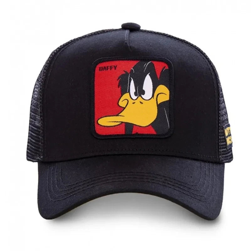 Hot Sale Unisex Anime Cartoon Cap High Quality Patch Draw Baseball Cap Men Trucker Hat Good Vibrations