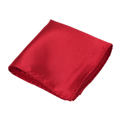 HUISHI Solid Handkerchief Vintage Fashion Party Pocket Hanky For Suit Men's Handkerchief Groomsmen Pocket Square Hanker Good Vibrations