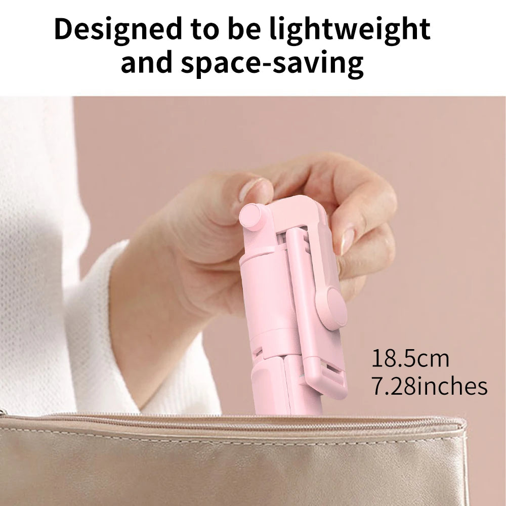 Wireless Selfie Stick Tripod Stand with Detachable Remote for iPhone Mobile Phone Tiktok Live Streaming Good Vibrations Adult Super Store