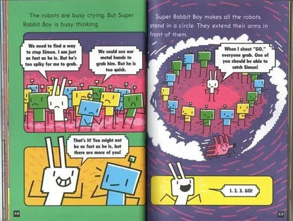 New New 14 Books/set Branches Children Cartoon for Kid Books English Press Start!Super Rabbit Boy Reading Edition Scholastic Good Vibrations