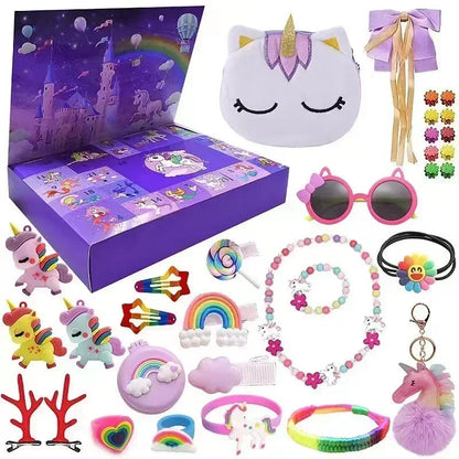 Christmas Advent Calendar for Kid girls boys gift Set for Chritmas Party 24 Days Countdown Calendar calendario de adviento Good Vibrations