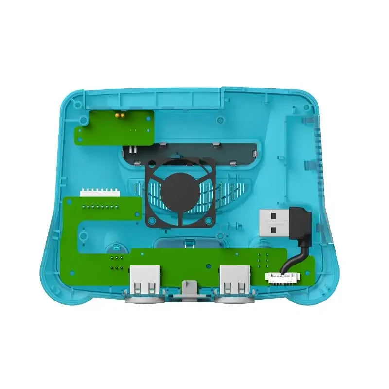Retroflag N64Pi Case with Dual USB Ports, SD Card Storage, Safe Shutdown and Reset for Raspberry Pi5 Game Accessories Good Vibrations