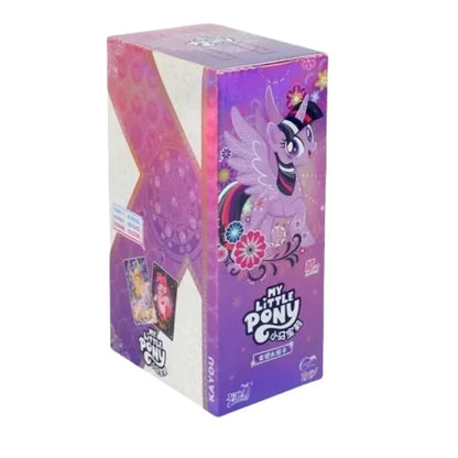 KAYOU Genuine New My Little Pony Friendship Eternal Star Bag 2 Rhythm Moon AR Gilded Decoration OR Collection Card Gift Good Vibrations