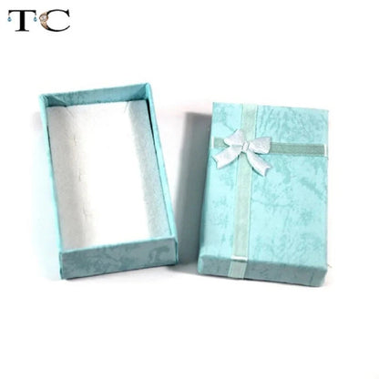 Jewelry Organizer Storage Gift Box Necklace Earrings Ring Box Paper Jewellry Packaging Container Good Vibrations