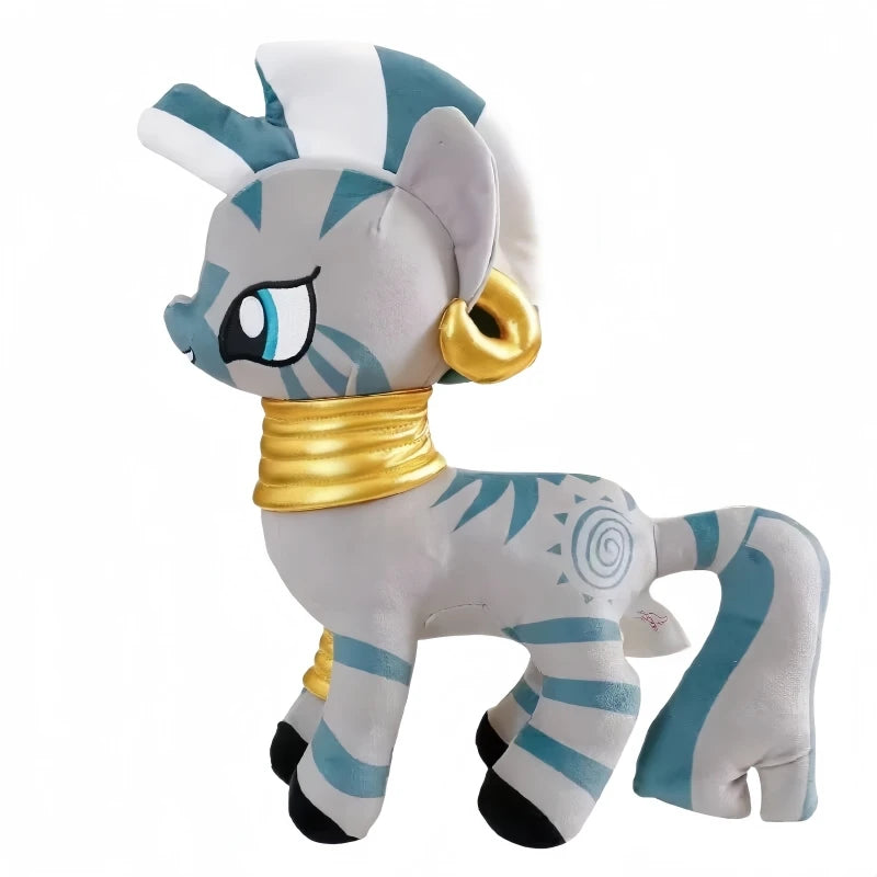 Anime DJ Pon-3/Vinyl Scratch Horse Plush Doll Stuffed Toys 25-30CM Good Vibrations